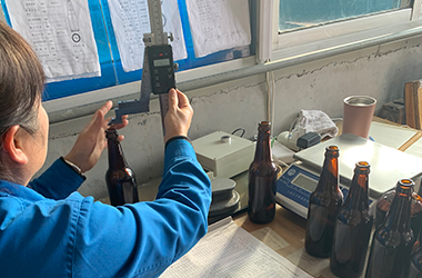 bulk glass bottle qc