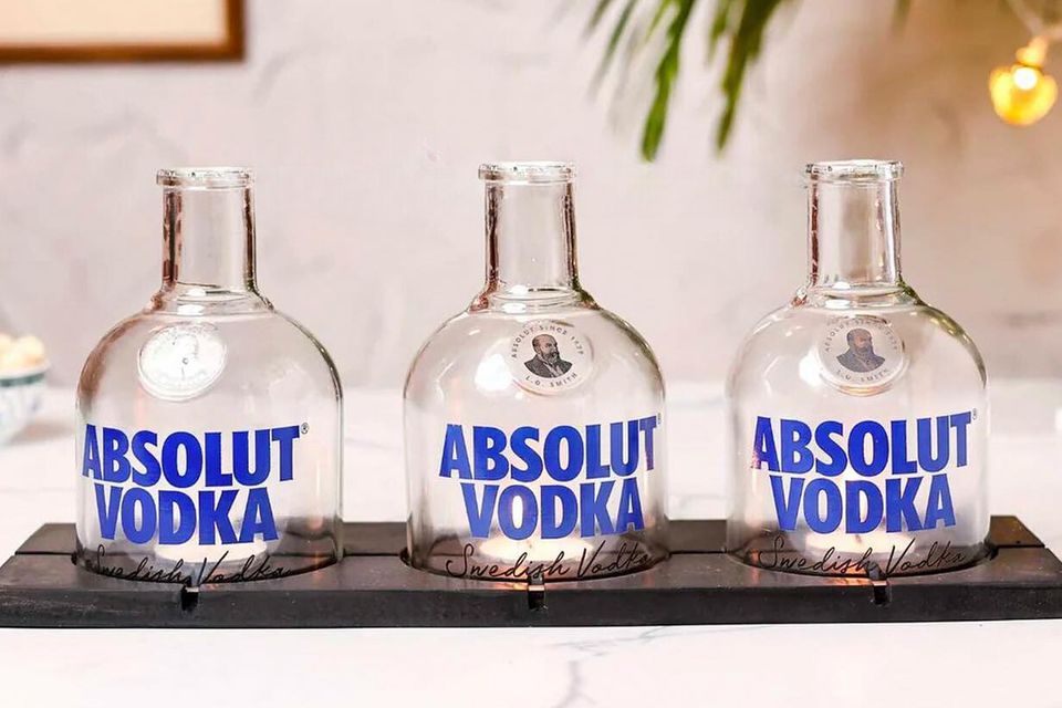 Wodka-Flaschen-Design