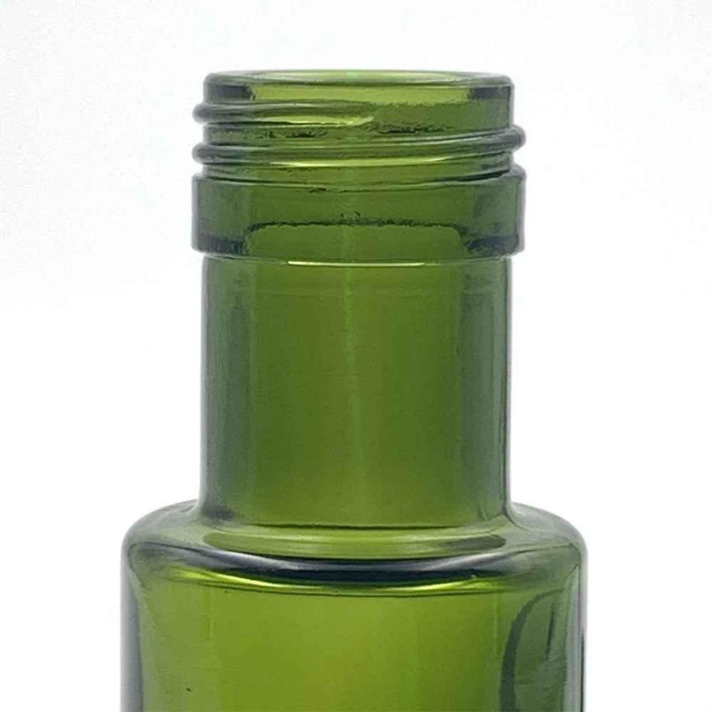 Круглая бутылка для оливкового масла 100 мл – антично-зелёный / тёмно-зелёный | Оптовая продажа с завода 3 100 мл темно-зеленая круглая бутылка для оливкового масла с отделкой горлышка